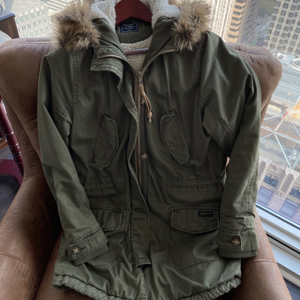 Abercrombie and Fitch Parka Coat